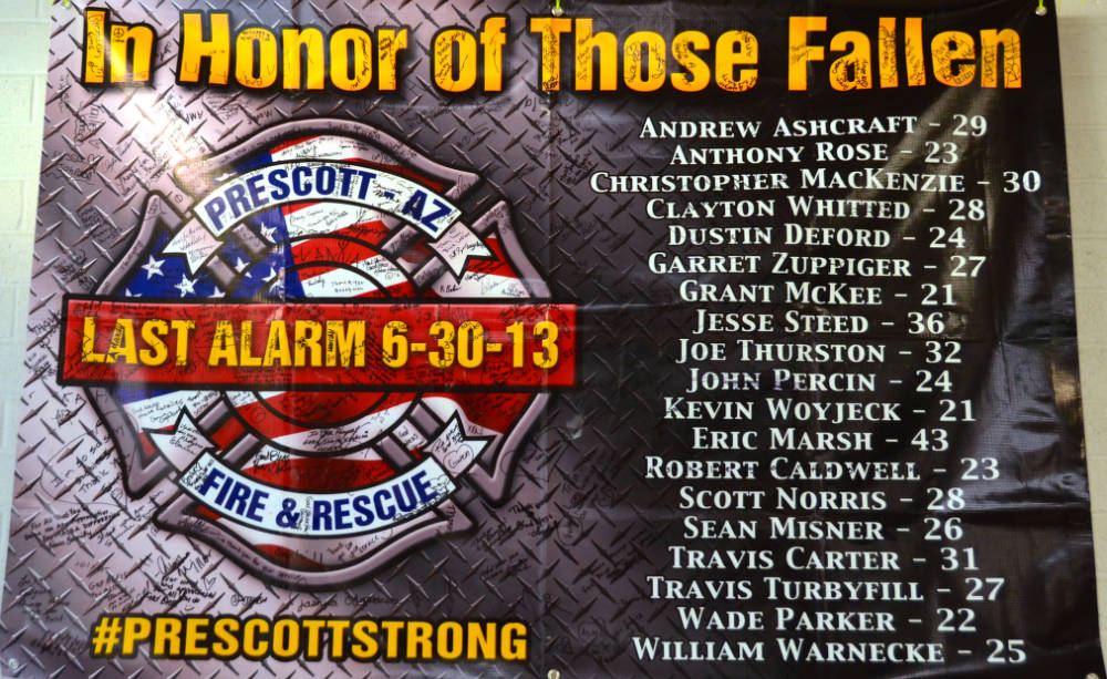 In Honor of Those Fallen Banner