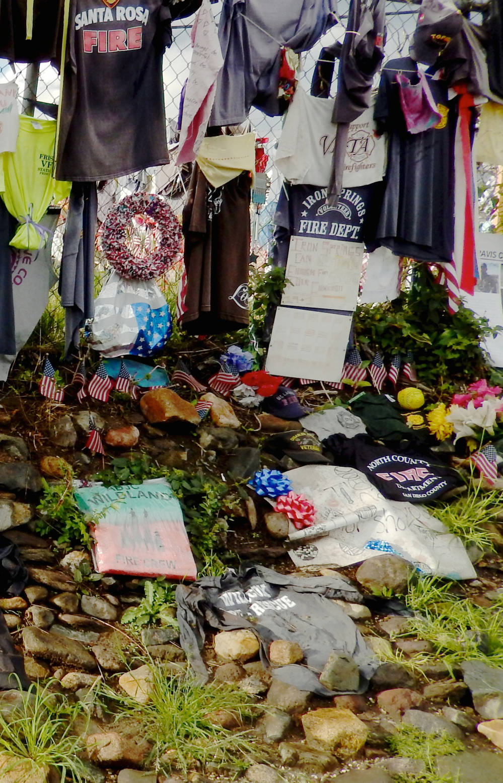 Tribute Fence Section 17a